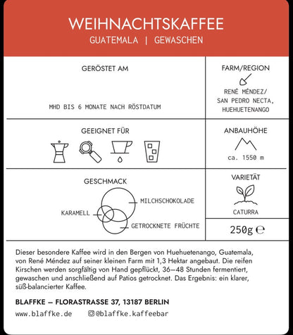 Weihnachtskaffee (Guatemala)